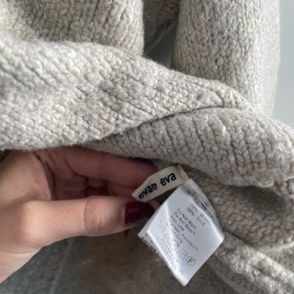 EVAM EVA Sweater Mock Neck - Picture 5 of 6